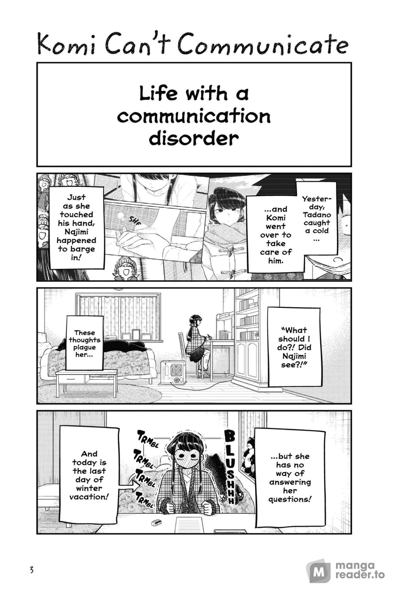 Komi Can’t Communicate, Chapter 100 image 1